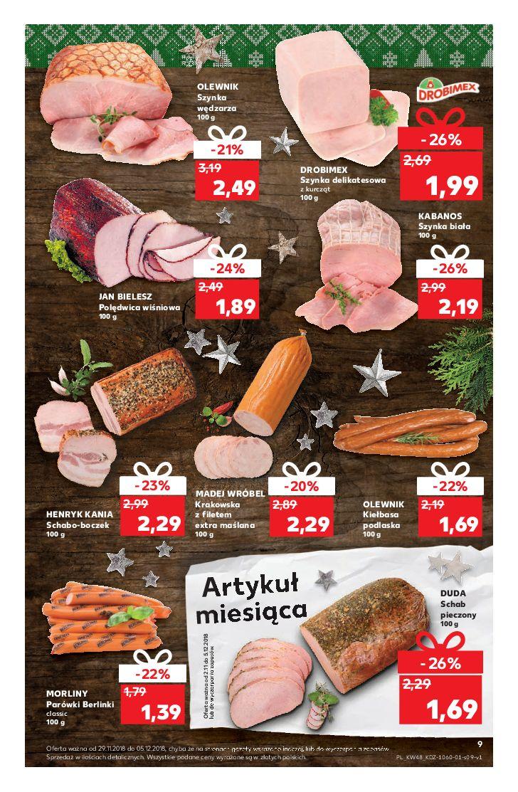 Gazetka promocyjna Kaufland do 05/12/2018 str.9