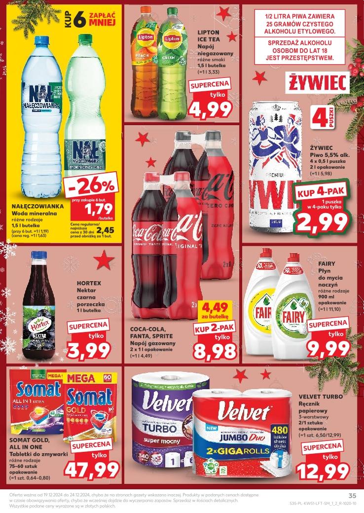 Gazetka promocyjna Kaufland do 24/12/2024 str.35