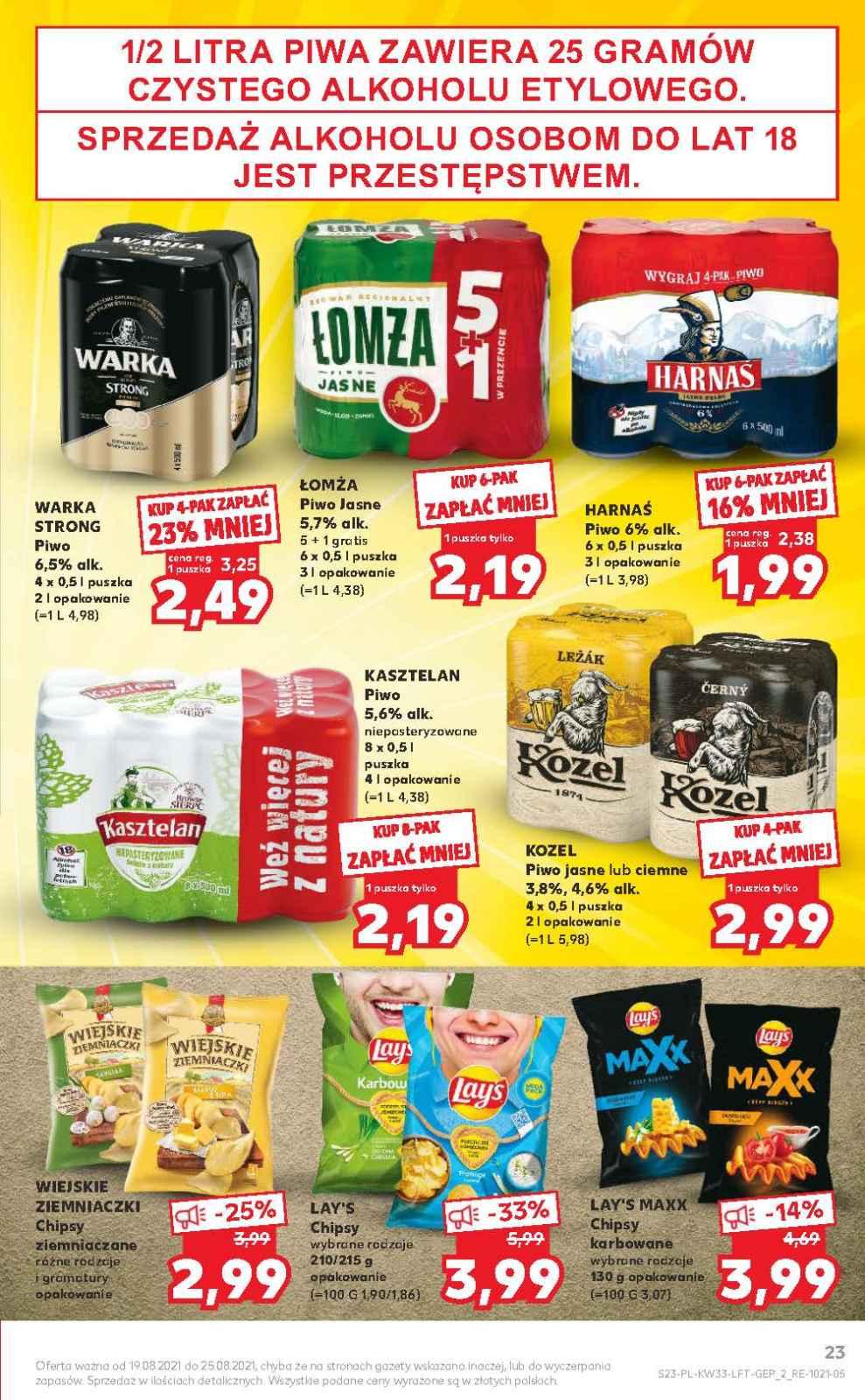 Gazetka promocyjna Kaufland do 25/08/2021 str.21