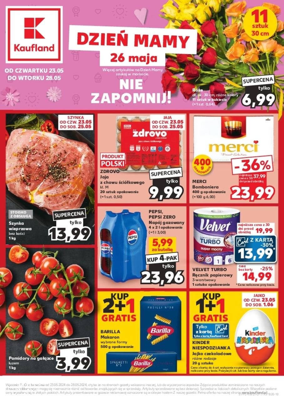 Gazetka promocyjna Kaufland do 28/05/2024 str.1