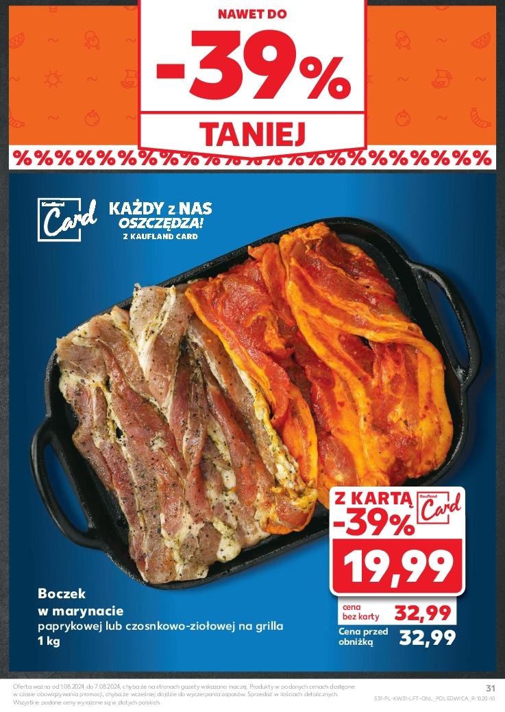 Gazetka promocyjna Kaufland do 07/08/2024 str.31