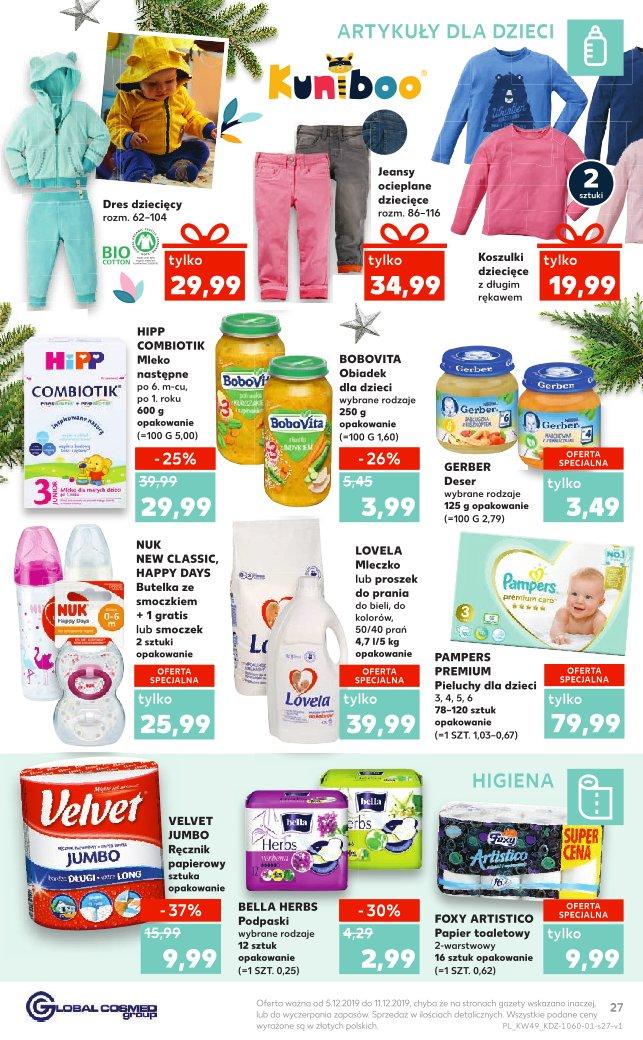 Gazetka promocyjna Kaufland do 11/12/2019 str.27