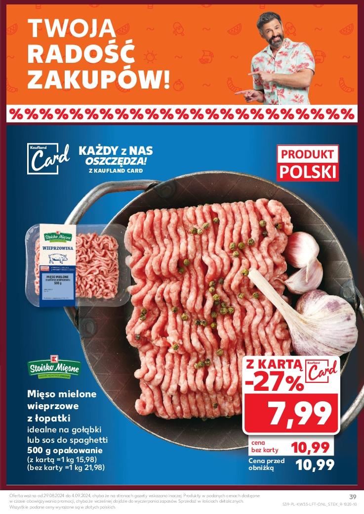 Gazetka promocyjna Kaufland do 04/09/2024 str.39