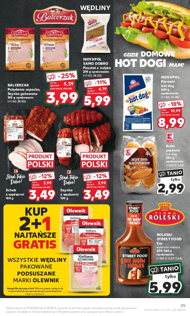 Gazetka promocyjna Kaufland do 16/08/2023 str.25