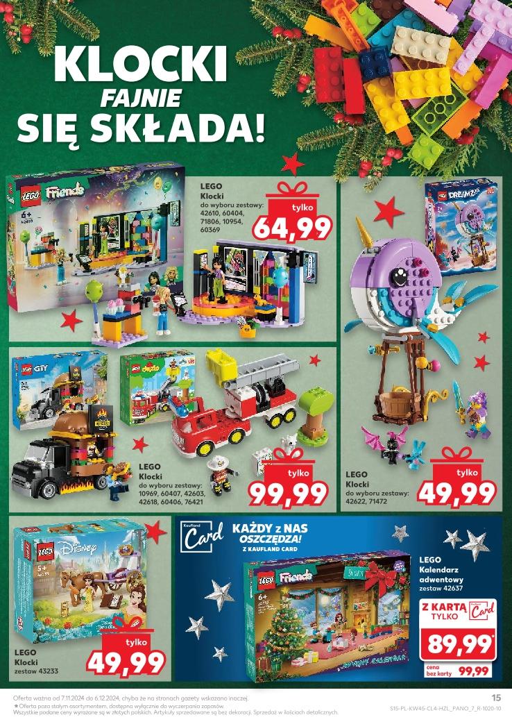 Gazetka promocyjna Kaufland do 06/12/2024 str.15