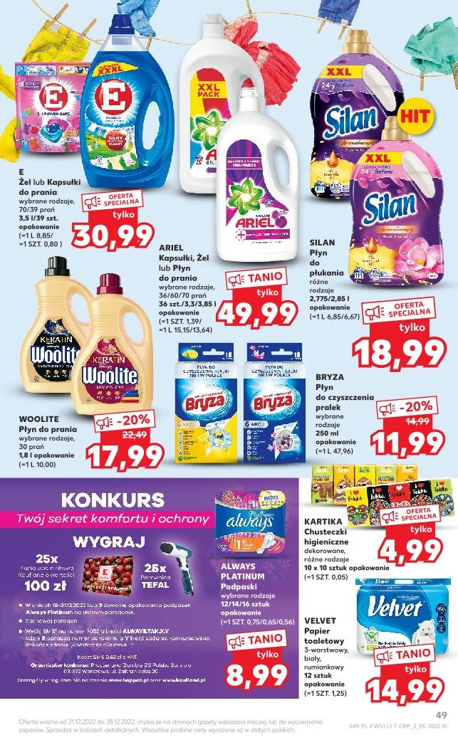 Gazetka promocyjna Kaufland do 28/12/2022 str.49