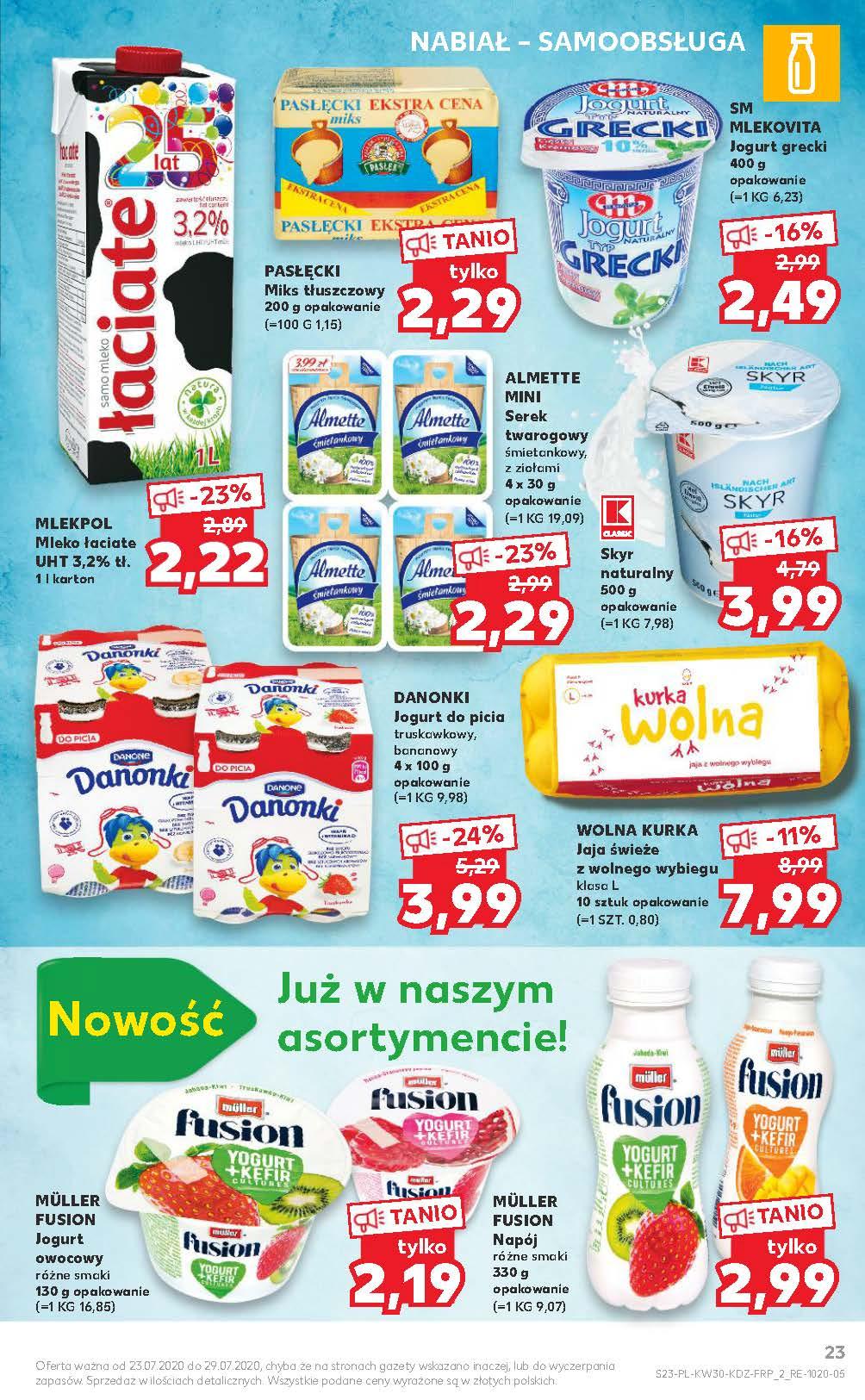 Gazetka promocyjna Kaufland do 29/07/2020 str.23