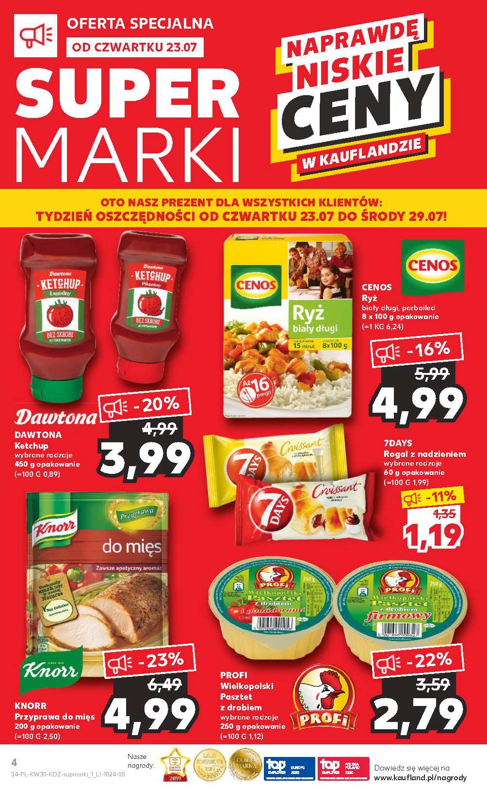 Gazetka promocyjna Kaufland do 29/07/2020 str.4