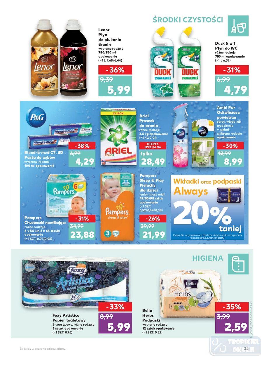 Gazetka promocyjna Kaufland do 04/10/2017 str.23