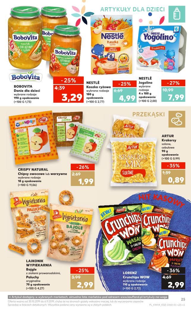 Gazetka promocyjna Kaufland do 06/11/2019 str.25