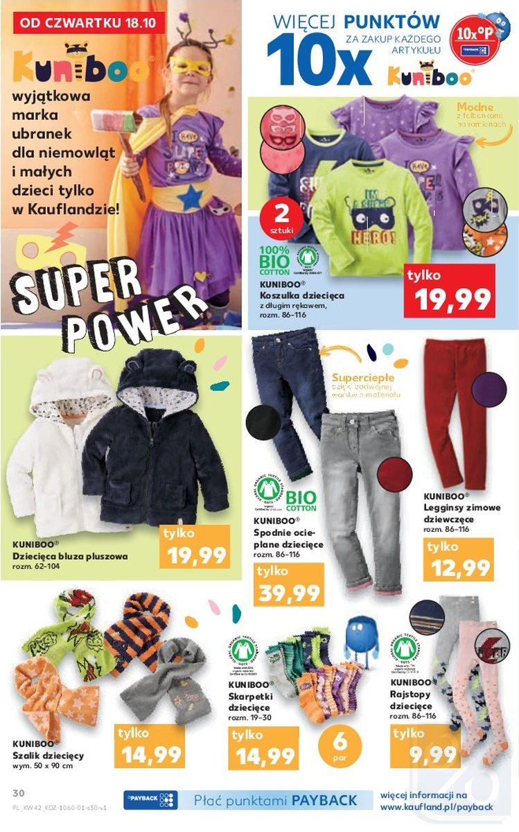 Gazetka promocyjna Kaufland do 24/10/2018 str.30