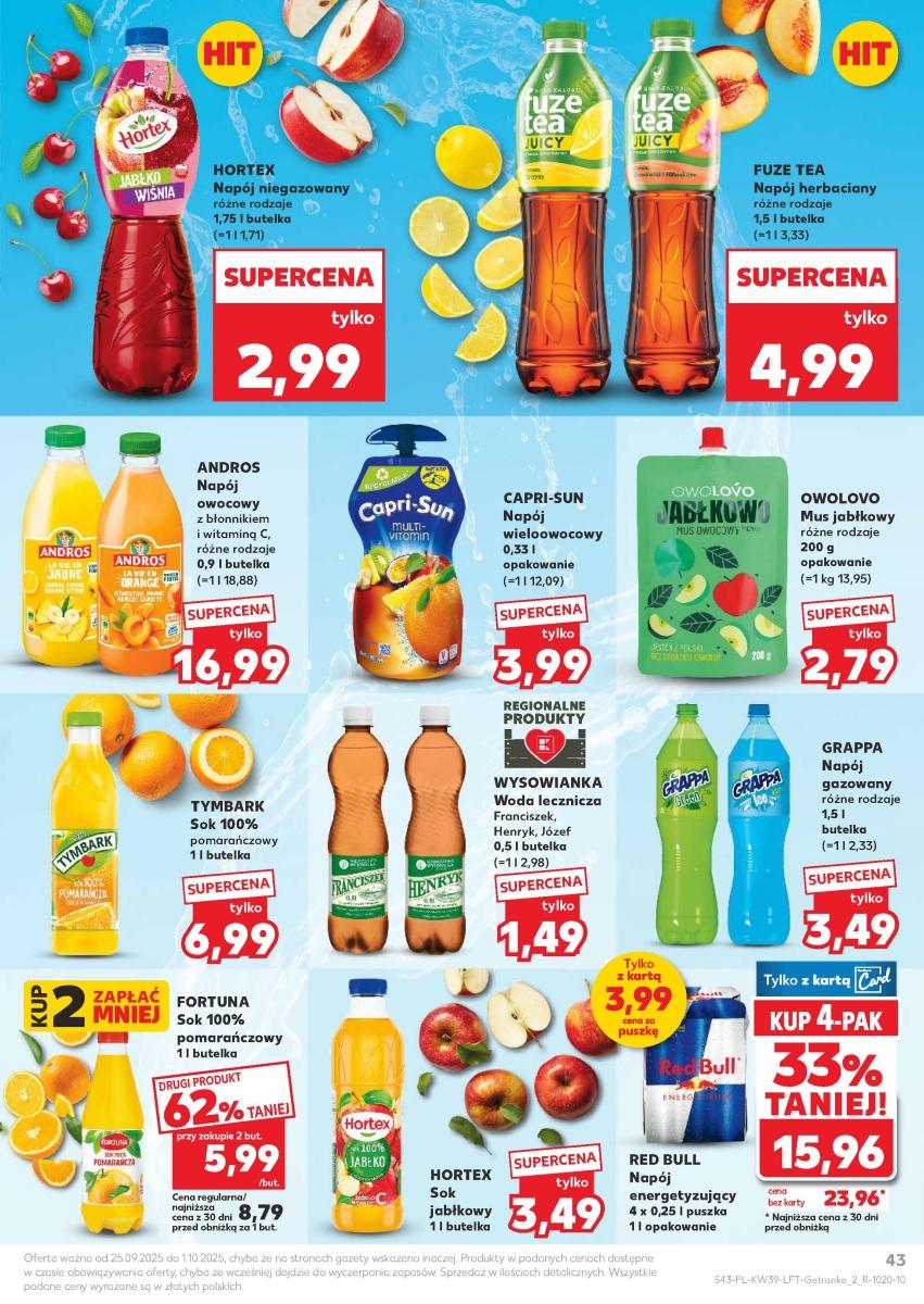 Gazetka promocyjna Kaufland do 01/10/2025 str.43