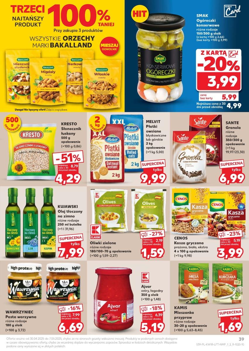 Gazetka promocyjna Kaufland do 07/05/2025 str.39