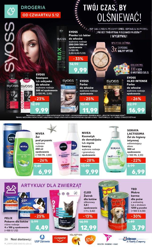 Gazetka promocyjna Kaufland do 11/12/2019 str.26