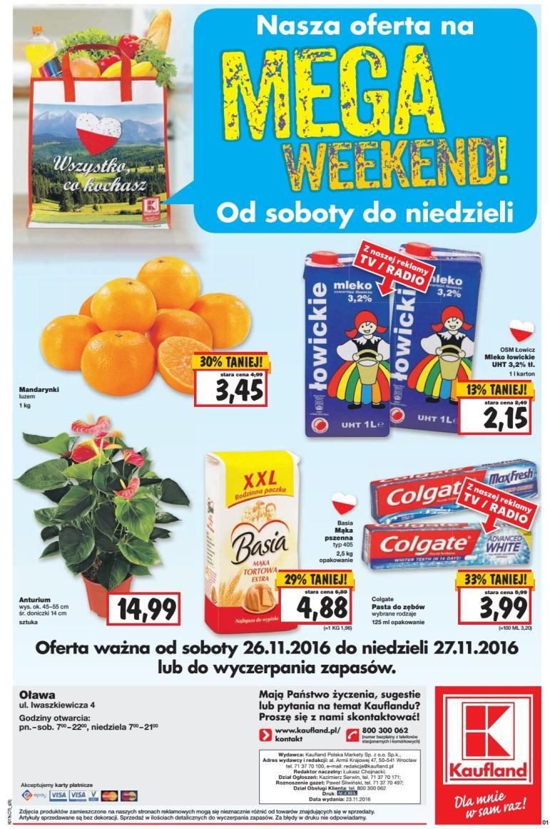 Gazetka promocyjna Kaufland do 30/11/2016 str.28