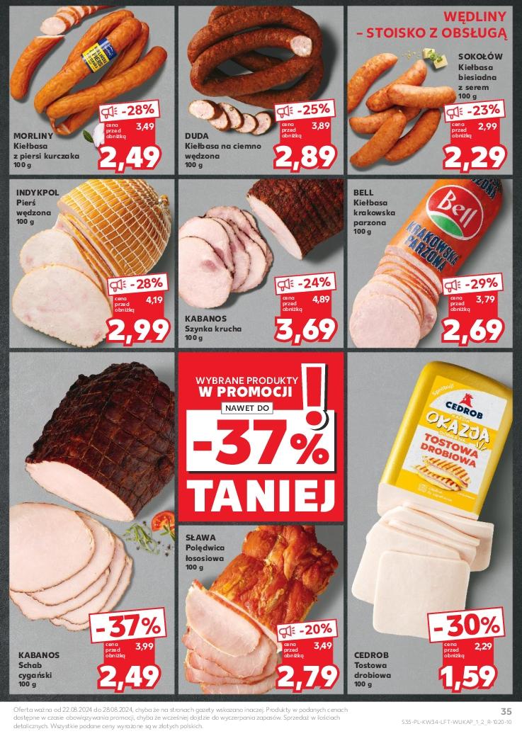 Gazetka promocyjna Kaufland do 28/08/2024 str.35