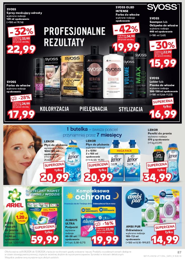 Gazetka promocyjna Kaufland do 13/08/2024 str.87