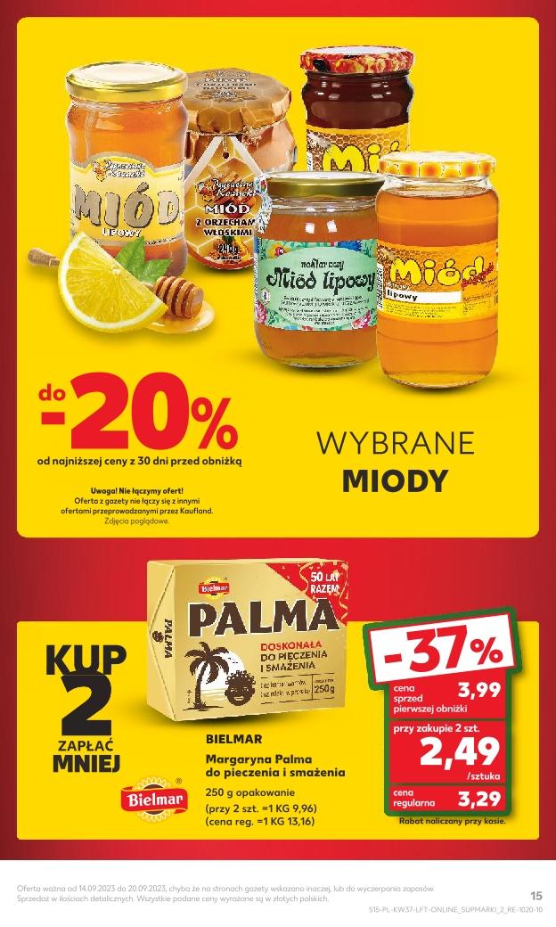 Gazetka promocyjna Kaufland do 20/09/2023 str.15