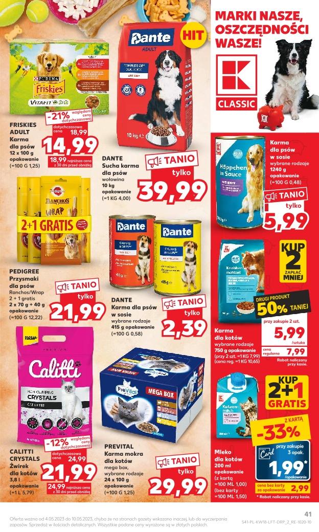 Gazetka promocyjna Kaufland do 10/05/2023 str.41