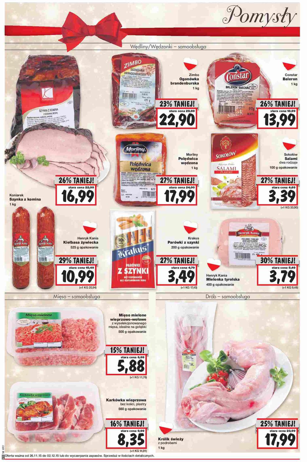 Gazetka promocyjna Kaufland do 02/12/2015 str.14