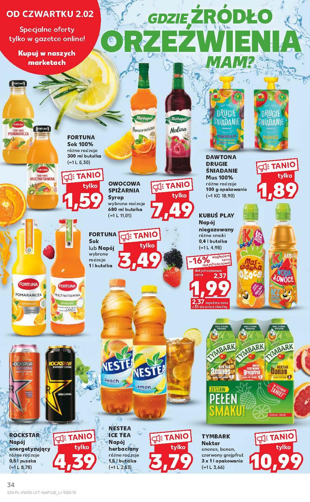 Gazetka promocyjna Kaufland do 08/02/2023 str.34