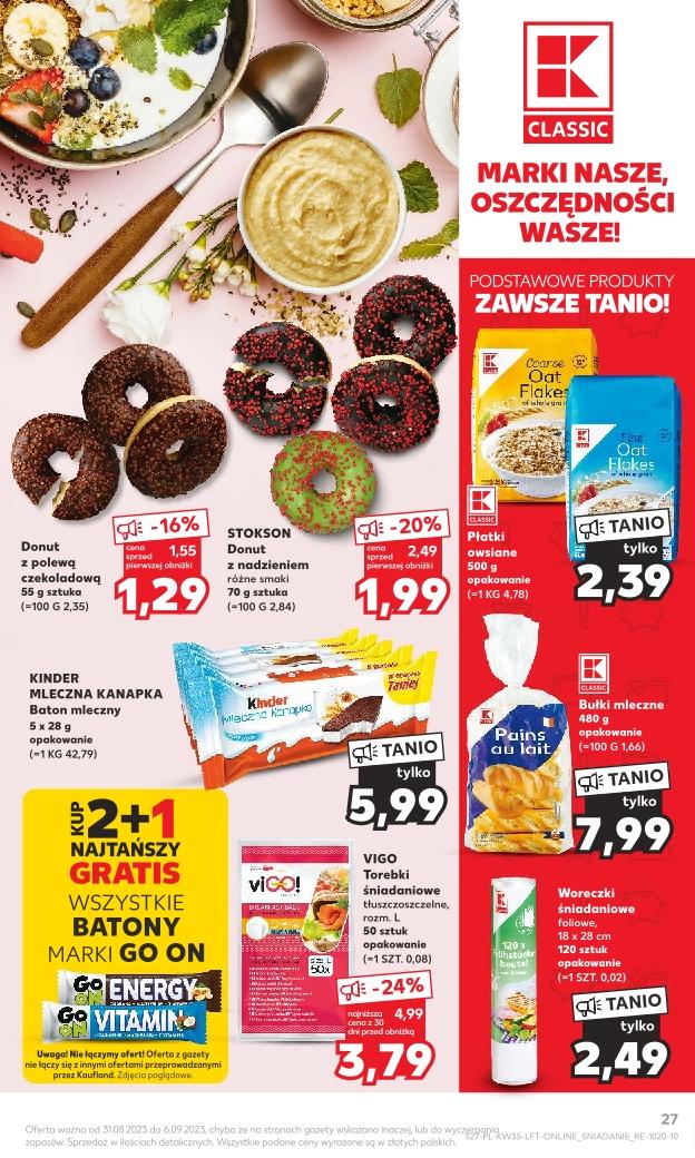 Gazetka promocyjna Kaufland do 06/09/2023 str.27