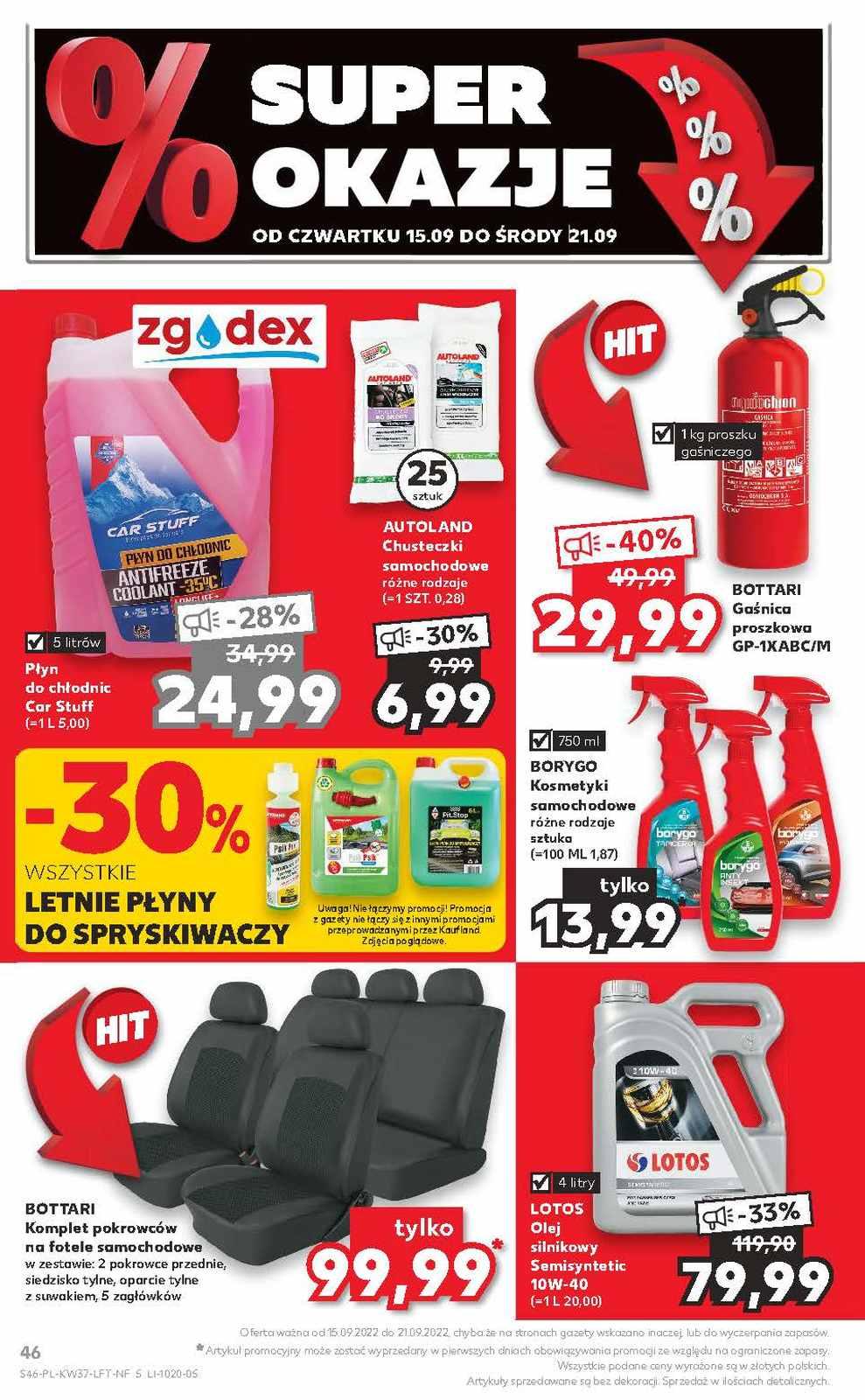 Gazetka promocyjna Kaufland do 21/09/2022 str.46