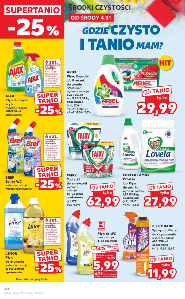 Gazetka promocyjna Kaufland do 11/01/2023 str.40