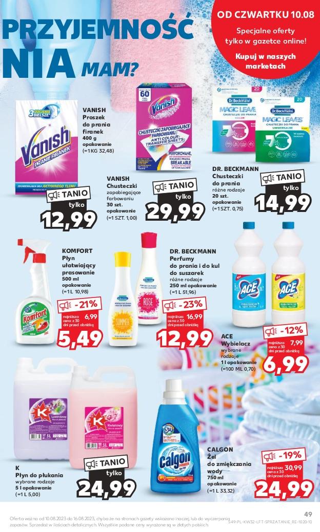 Gazetka promocyjna Kaufland do 16/08/2023 str.49