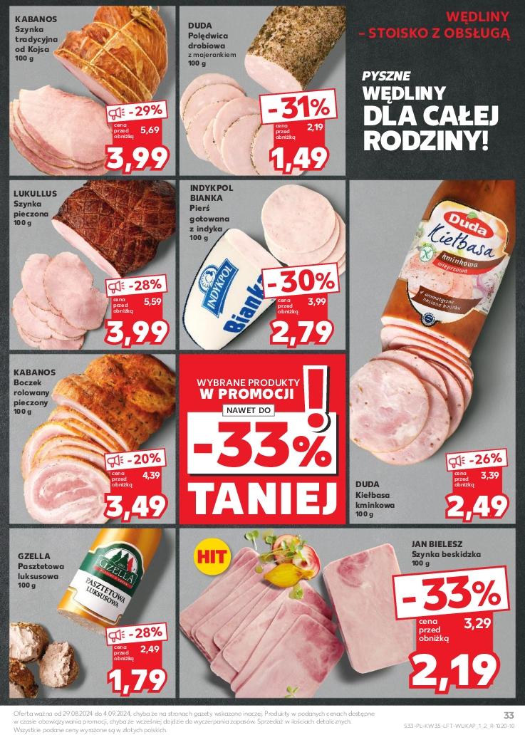 Gazetka promocyjna Kaufland do 04/09/2024 str.33