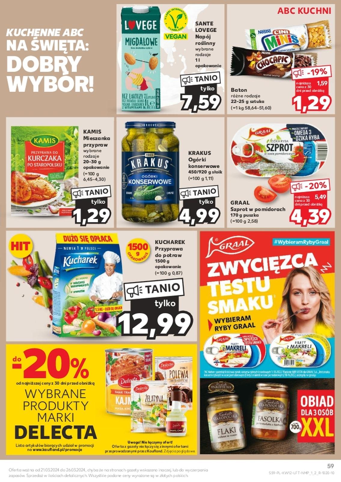 Gazetka promocyjna Kaufland do 26/03/2024 str.59