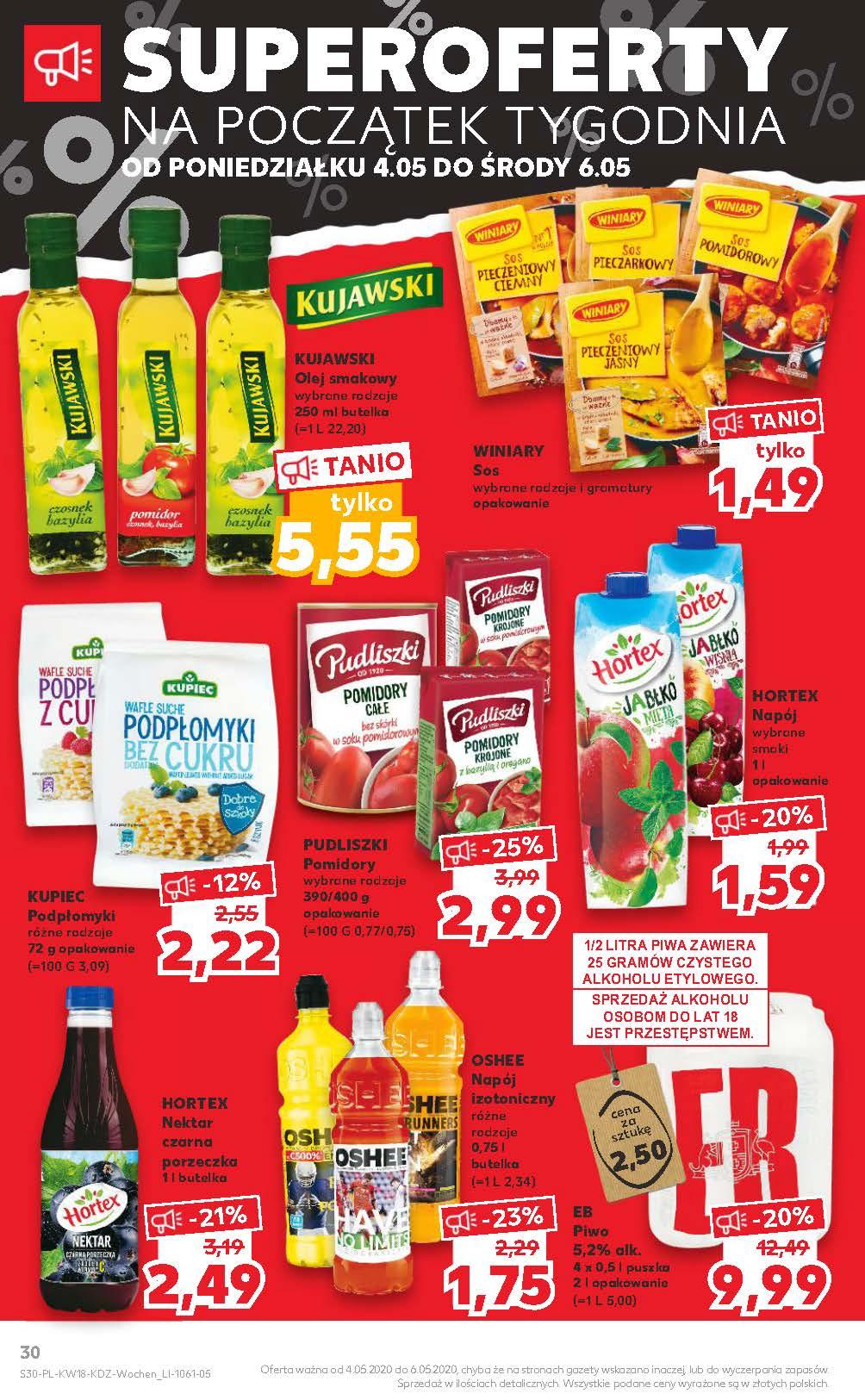 Gazetka promocyjna Kaufland do 06/05/2020 str.30