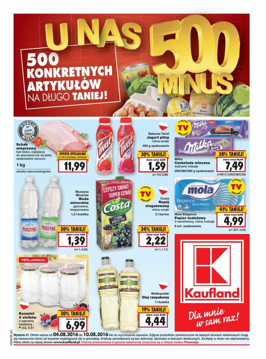 Gazetka promocyjna Kaufland do 10/08/2016 str.0