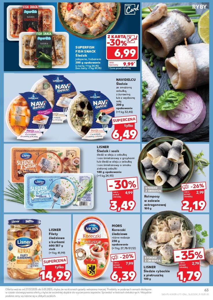 Gazetka promocyjna Kaufland do 05/03/2025 str.63