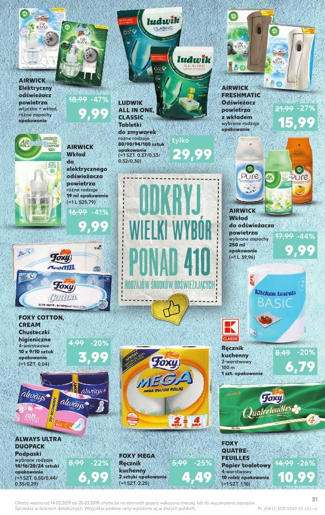 Gazetka promocyjna Kaufland do 20/03/2019 str.31