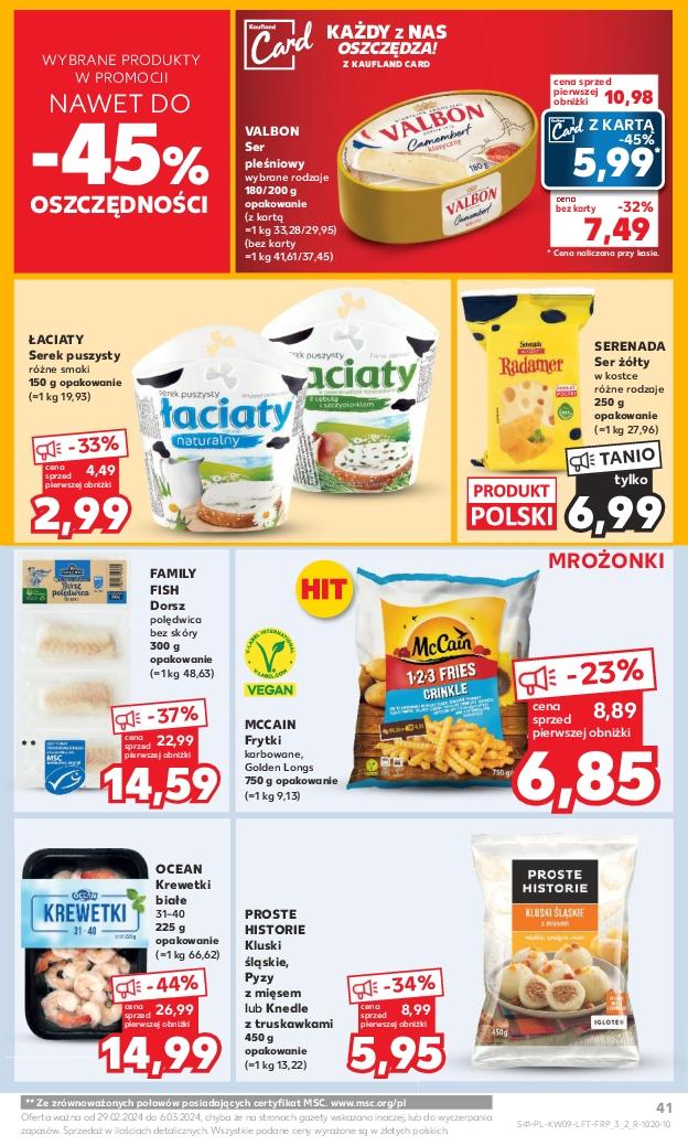 Gazetka promocyjna Kaufland do 06/03/2024 str.41