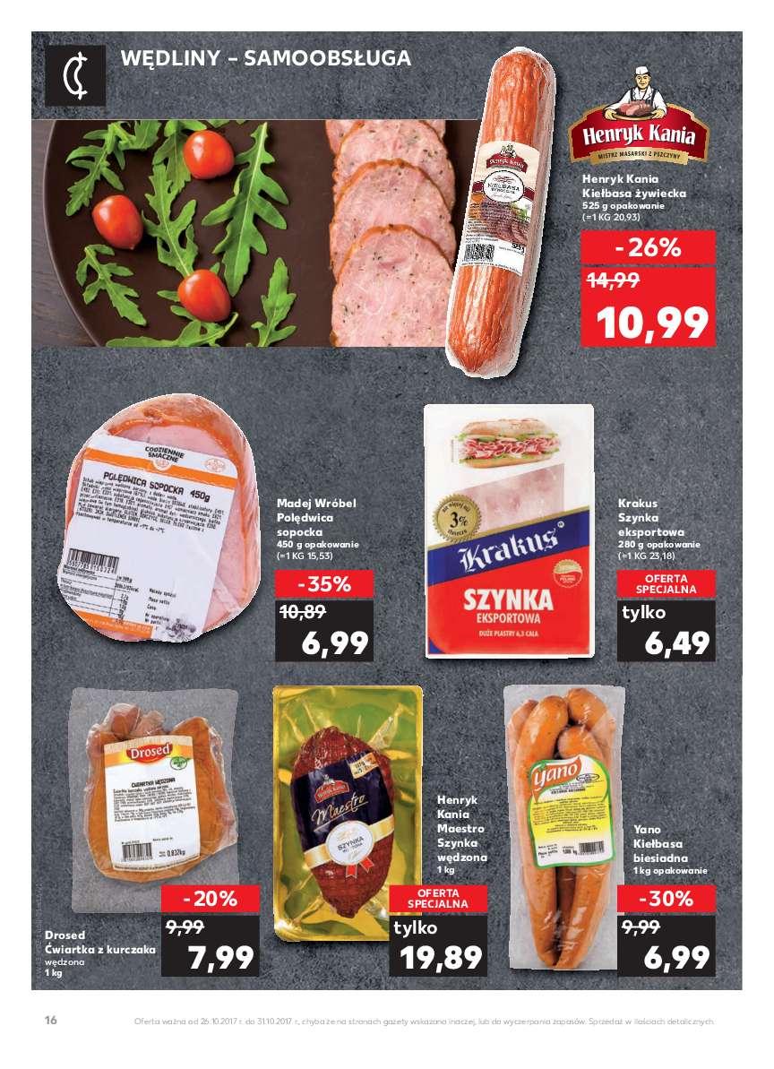 Gazetka promocyjna Kaufland do 31/10/2017 str.16