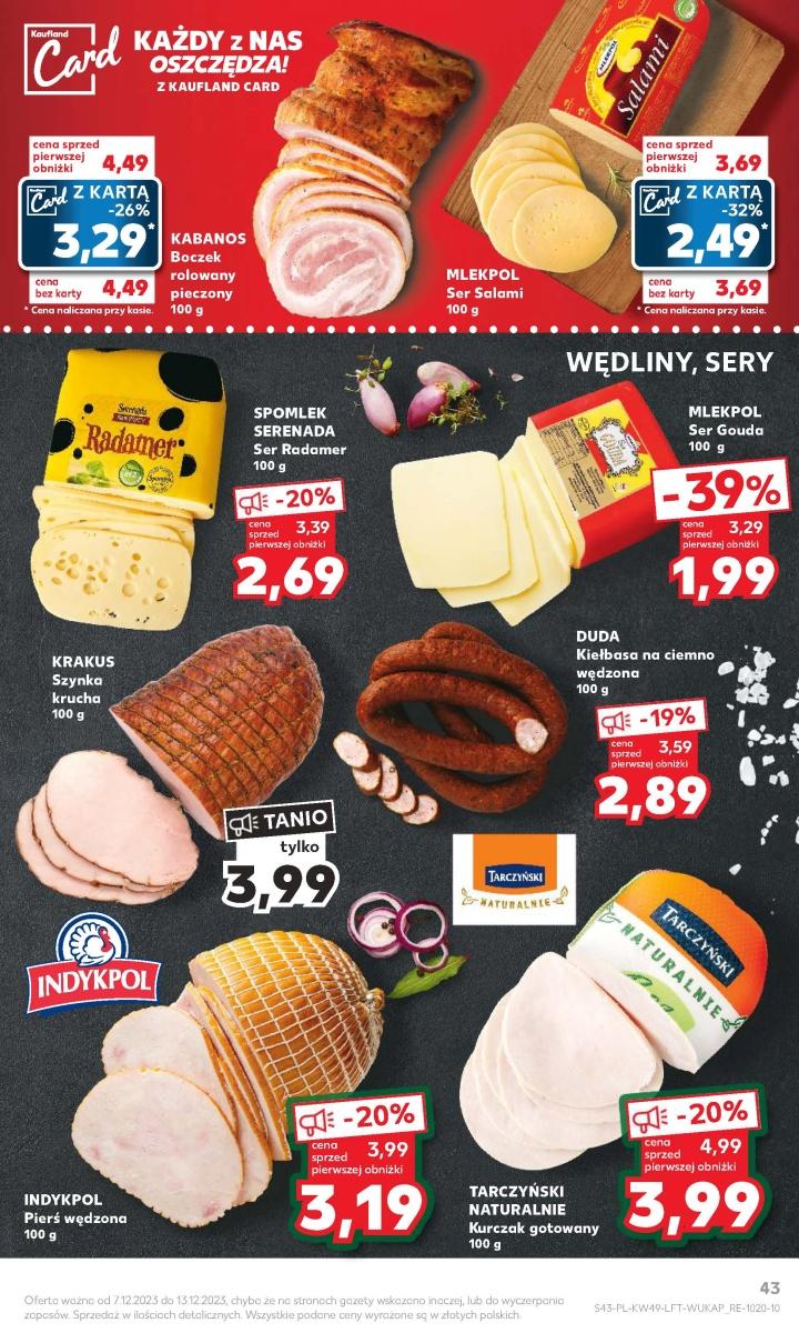 Gazetka promocyjna Kaufland do 13/12/2023 str.43