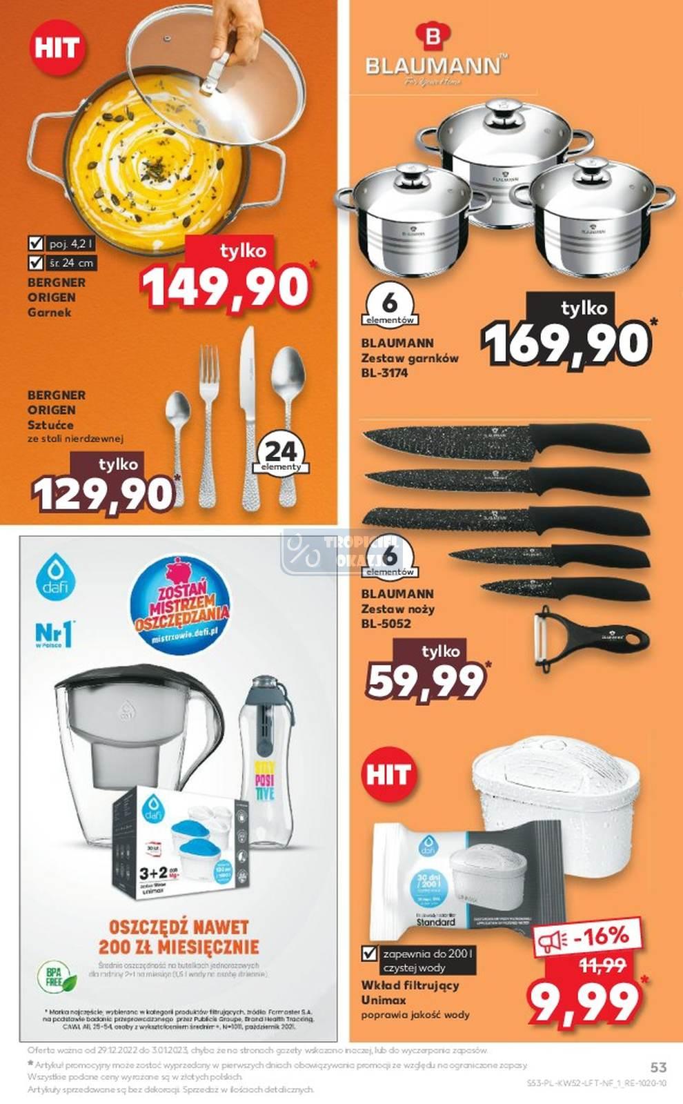 Gazetka promocyjna Kaufland do 31/12/2022 str.53