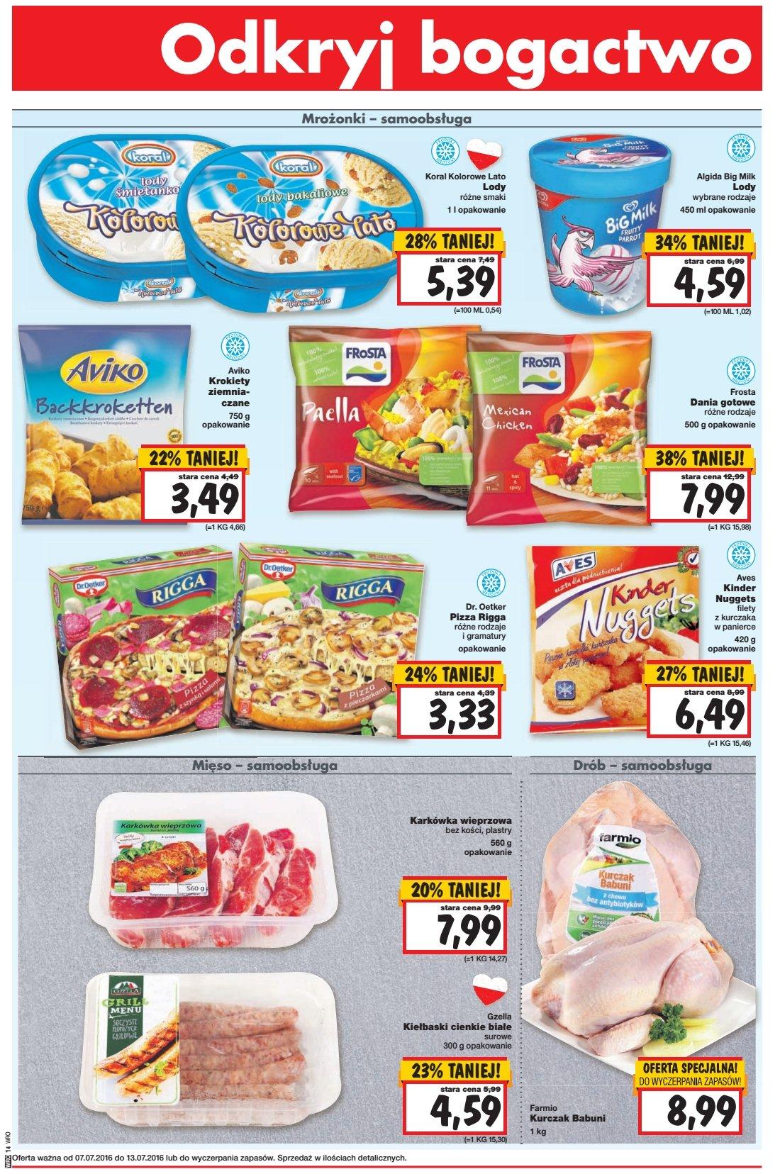 Gazetka promocyjna Kaufland do 13/07/2016 str.14