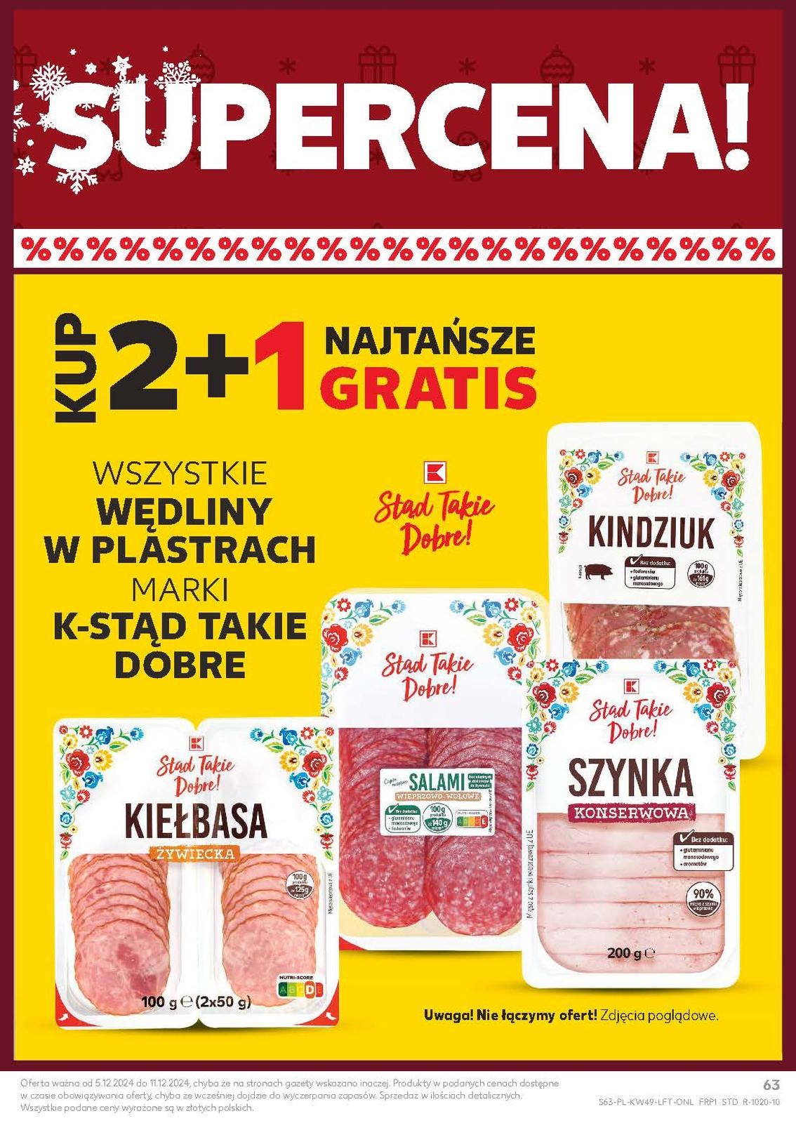 Gazetka promocyjna Kaufland do 11/12/2024 str.63