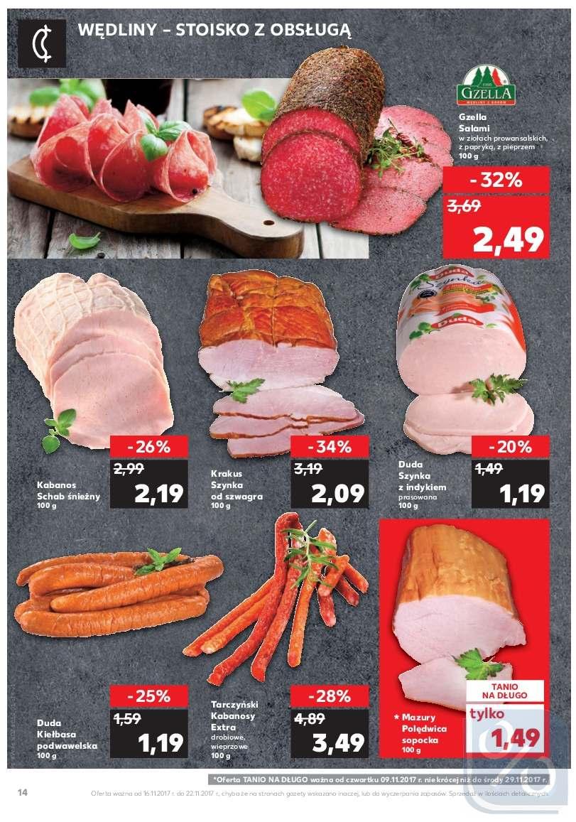 Gazetka promocyjna Kaufland do 22/11/2017 str.14