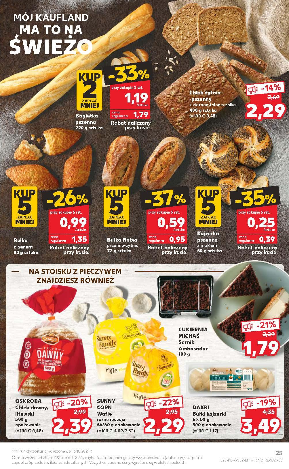 Gazetka promocyjna Kaufland do 06/10/2021 str.25