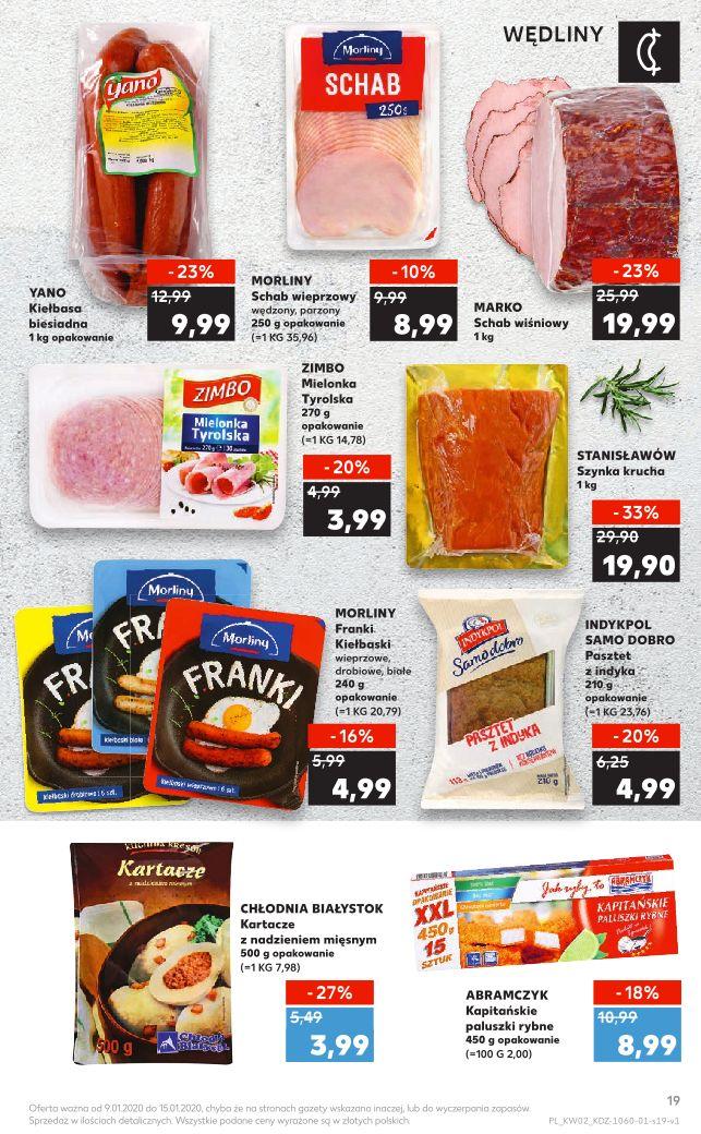 Gazetka promocyjna Kaufland do 15/01/2020 str.19