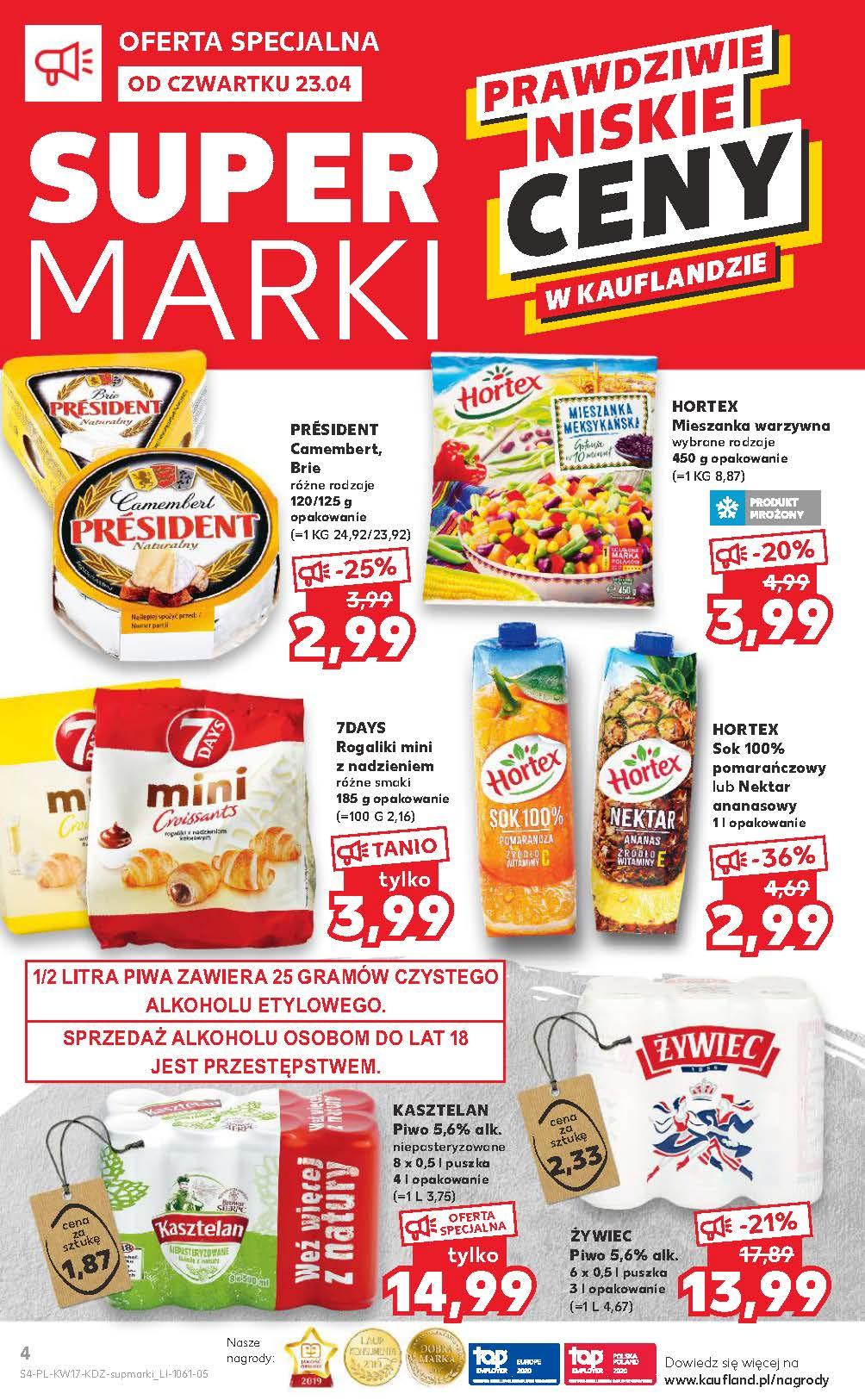 Gazetka promocyjna Kaufland do 29/04/2020 str.4