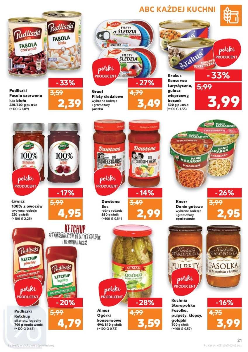 Gazetka promocyjna Kaufland do 11/04/2018 str.21