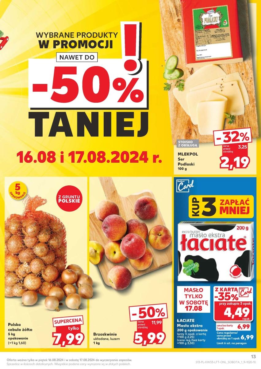 Gazetka promocyjna Kaufland do 21/08/2024 str.13