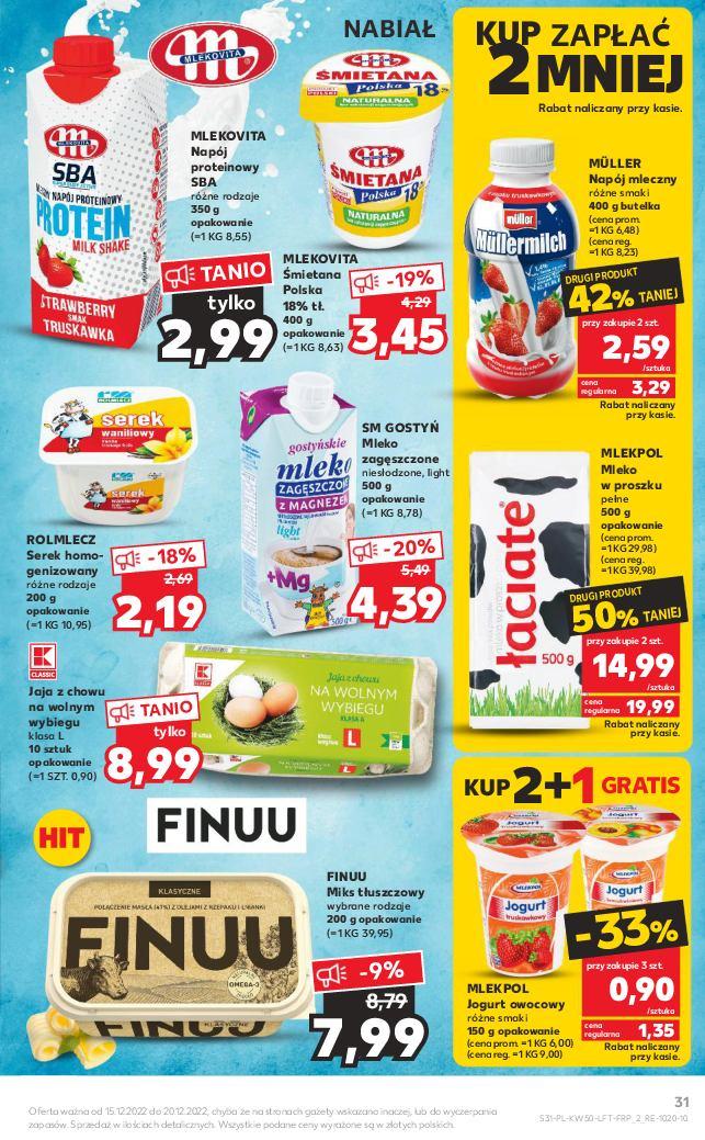 Gazetka promocyjna Kaufland do 20/12/2022 str.31