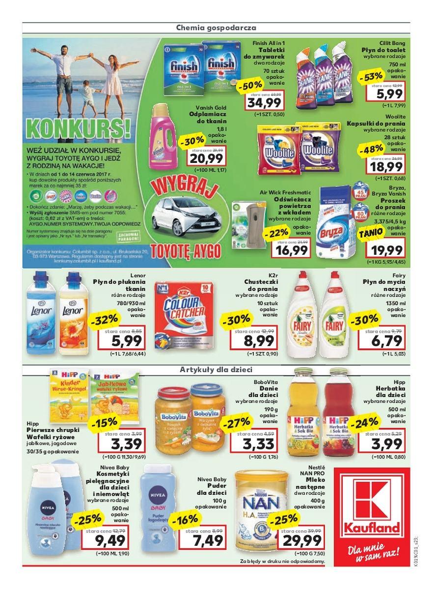 Gazetka promocyjna Kaufland do 07/06/2017 str.23