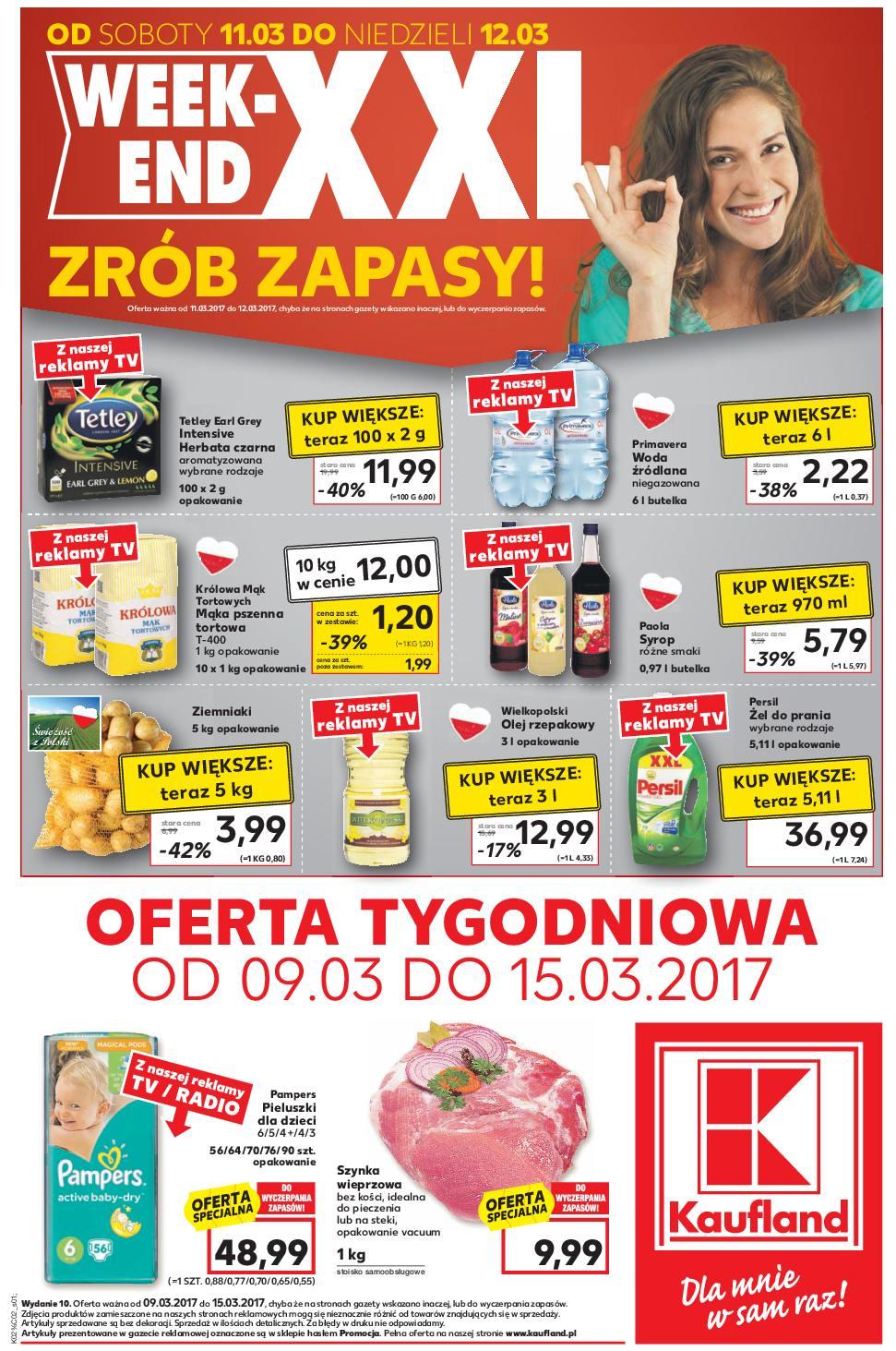 Gazetka promocyjna Kaufland do 15/03/2017 str.0
